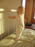 December 1: Headboard, or exercise barre?
