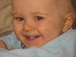 I wish she had wiped Brianna's nose before taking all these -- they're otherwise cute pics!