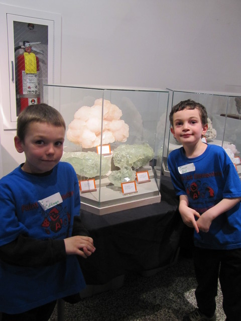Connor and a classmate