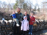 Connor, Don, Kailyn, Aunt Jan, and Grandma Pat