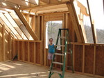 Kailyn in her widened dormer