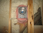 Can light wrapped in fiberglass