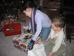 Uncle Phil gave Kailyn a set of 10 games in a wooden case -- really neat!