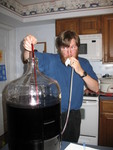 Starting the siphon