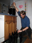 Racking into bottles