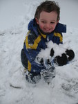 Armload of snow