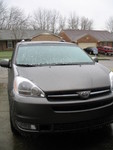 January 21: The van after an ice storm