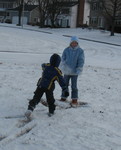 Snowball fight!