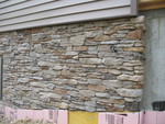 North end of the east wall