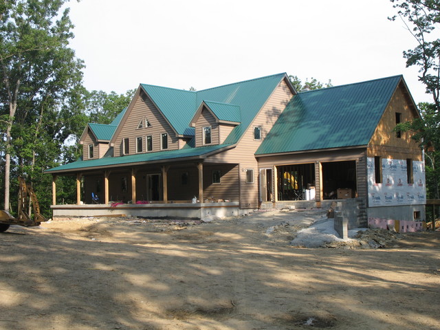 House in the evening light