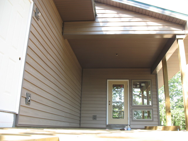 Deck (with K's feet sticking up)