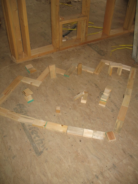 Kailyn built a tent caterpillar playground