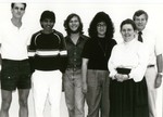 Andrew Coombe, Sameer Shah, Don, Deanna, Connie, and Dr. Henry, approx. 1989