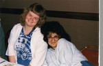Lynn McKinney and Deanna, approx. 1989